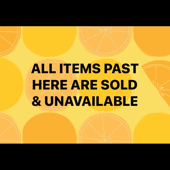 SOLD ITEMS - Picture 1 of 1